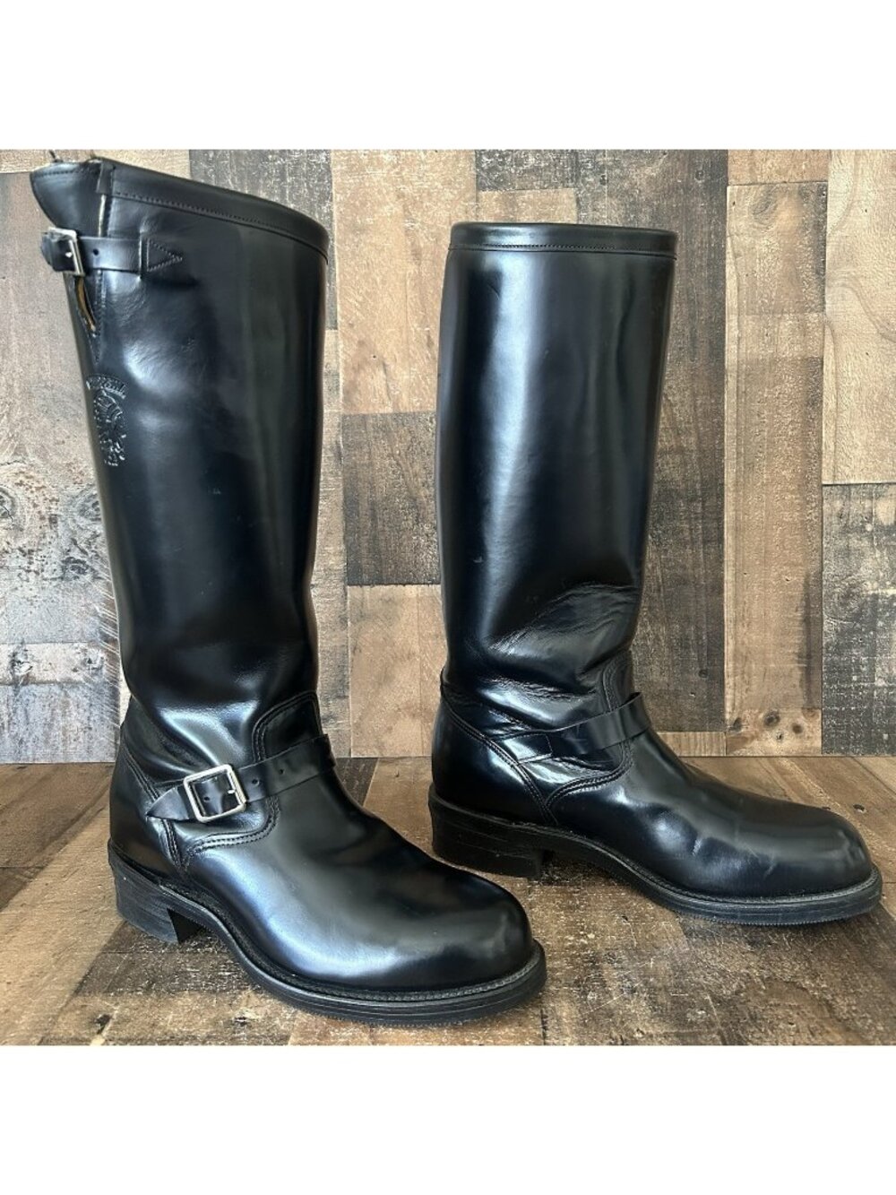 Chippewa 71418 Steel Toe Engineer Patrol Work Boots Mens 12 D